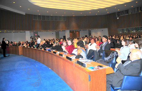 Brasileiros lotam o Auditório da ONU, no lançamento da Semana do Brasil – NY